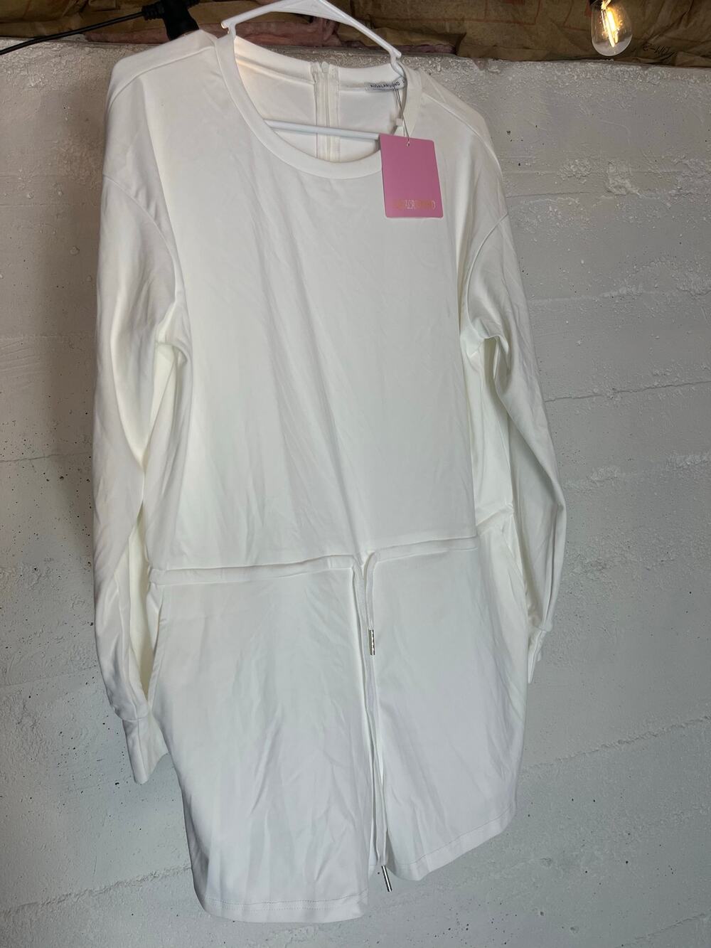 Brand New! Algalaround Comfy Drawstring with pockets jumpsuit